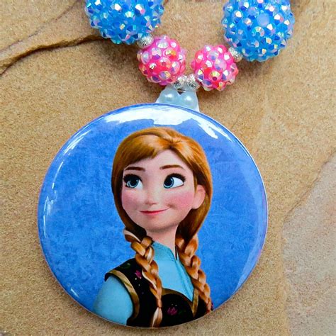 anna necklace frozen|frozen anna pendant necklace.